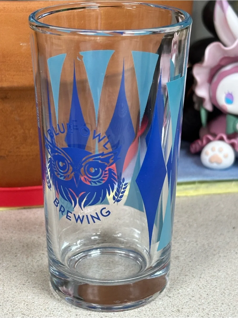 Blue Owl Brewing Drinking Glass